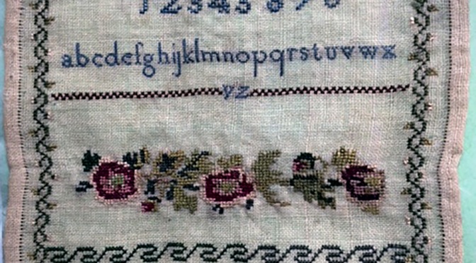 The Needlework of the Pupils of the National Model Female Schools